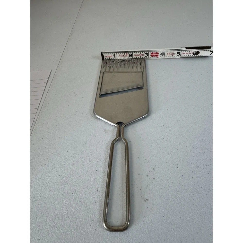 Vintage Foley Hand Held Slicer Serrater Stainless Steel Vegetables Chopper